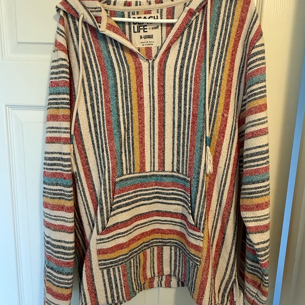 Striped Baja Hoodie